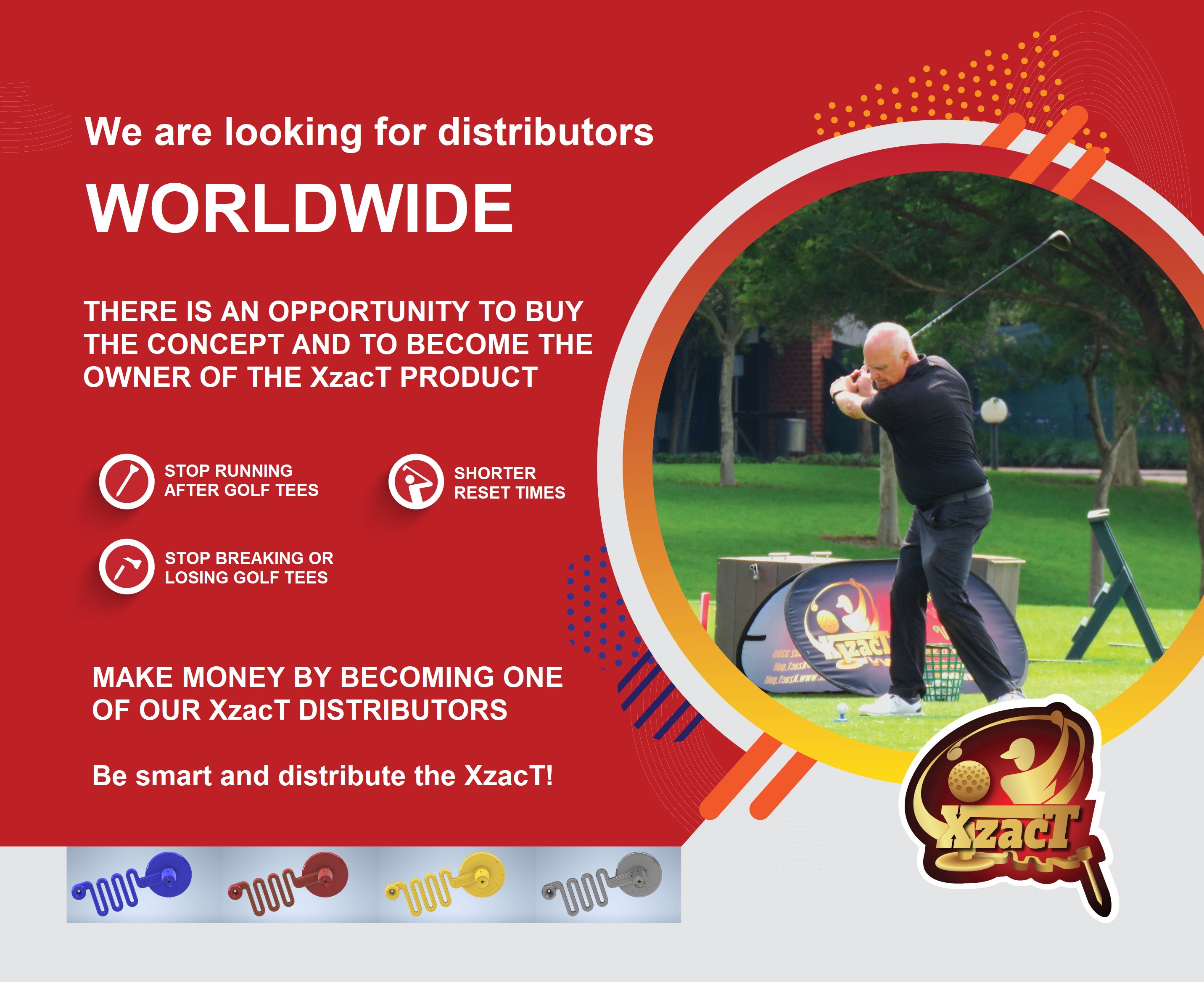 XzacT golf Practice Tee